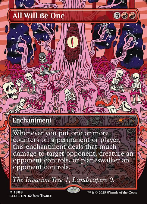 Magic the Gathering Card - All Will Be One - MTG Circle