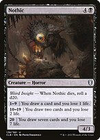 Magic the Gathering Card - Nothic - MTG Circle