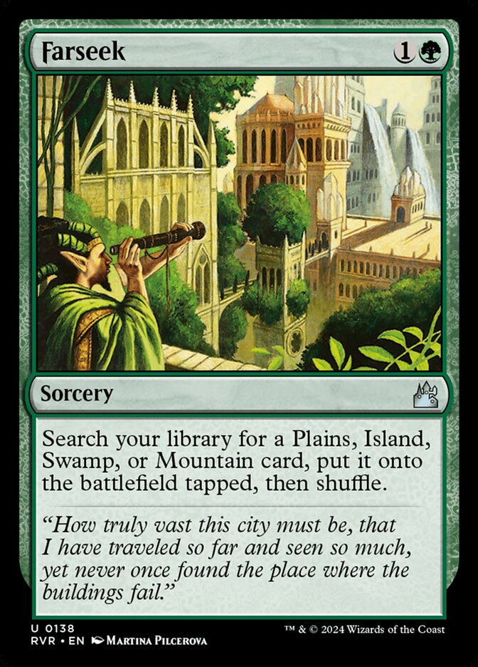 Magic the Gathering Card - Farseek - MTG Circle