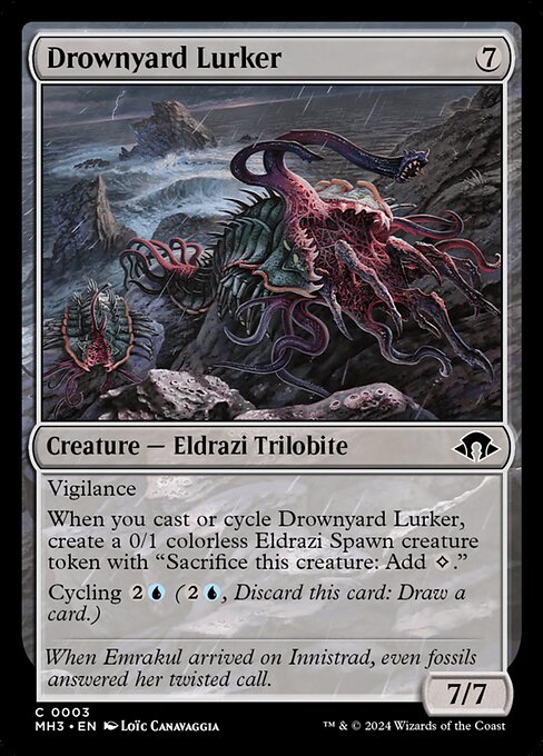 Magic the Gathering Card - Drownyard Lurker - MTG Circle