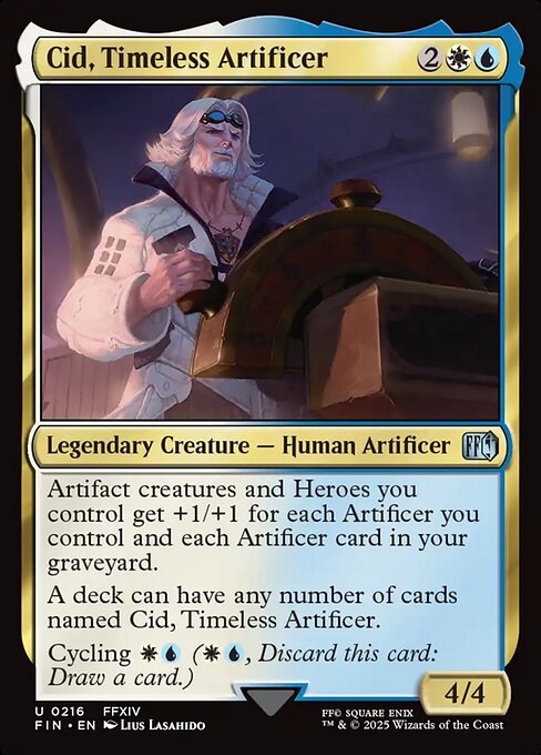 Magic the Gathering Card - Cid, Timeless Artificer - MTG Circle