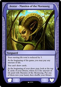 Magic the Gathering Card - Maralen of the Mornsong Avatar - MTG Circle