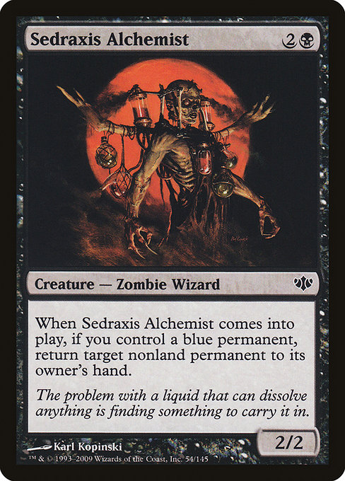 Magic the Gathering Card - Sedraxis Alchemist - MTG Circle