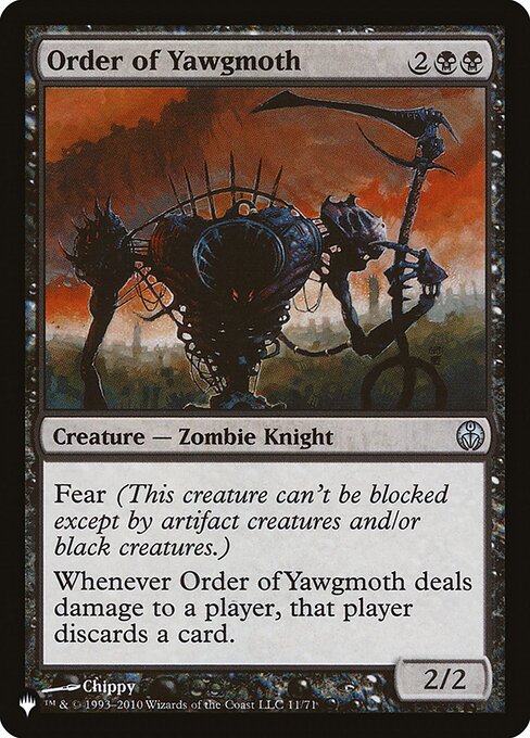 Magic the Gathering Card - Order of Yawgmoth - MTG Circle