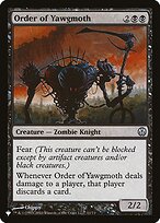 Magic the Gathering Card - Order of Yawgmoth - MTG Circle