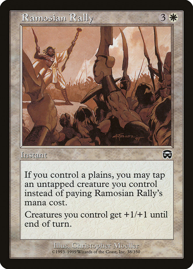 Magic the Gathering Card - Ramosian Rally - MTG Circle