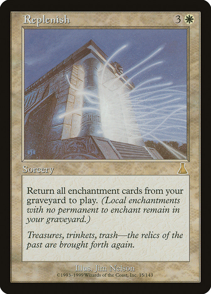 Magic the Gathering Card - Replenish - MTG Circle