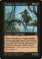 Magic the Gathering Card - Predatory Nightstalker - MTG Circle