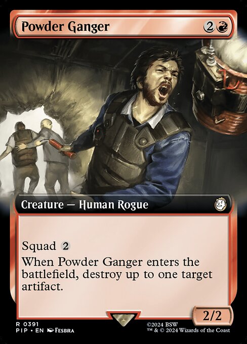 Magic the Gathering Card - Powder Ganger - MTG Circle