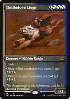Magic the Gathering Card - Thistledown Liege - MTG Circle