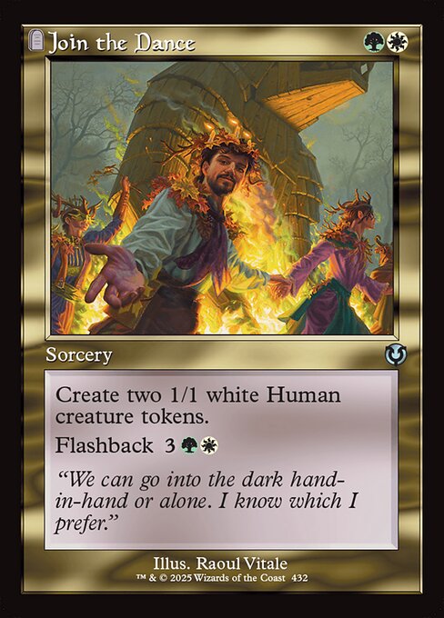 Magic the Gathering Card - Join the Dance - MTG Circle