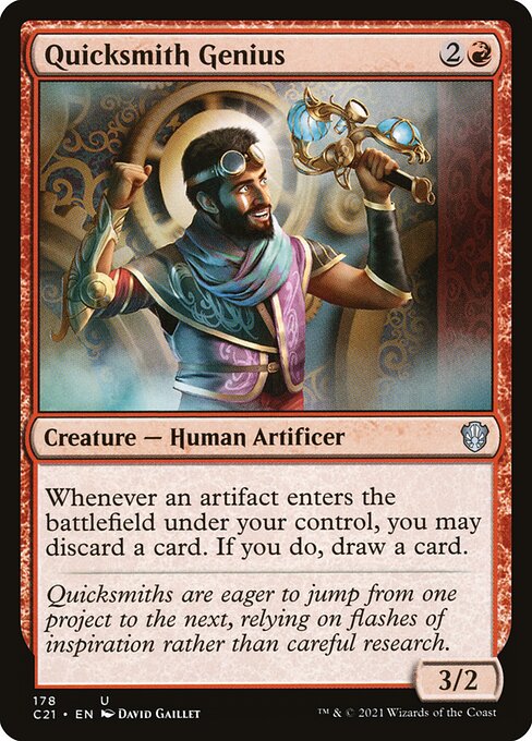 Magic the Gathering Card - Quicksmith Genius - MTG Circle