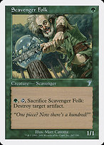 Magic the Gathering Card - Scavenger Folk - MTG Circle