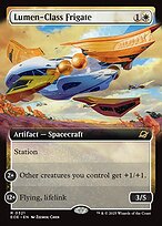 Magic the Gathering Card - Lumen-Class Frigate - MTG Circle