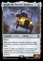 Magic the Gathering Card - Bessie, the Doctor's Roadster - MTG Circle