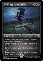 Magic the Gathering Card - Wretched Confluence - MTG Circle
