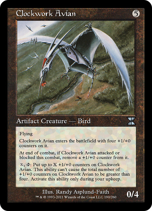 Magic the Gathering Card - Clockwork Avian - MTG Circle