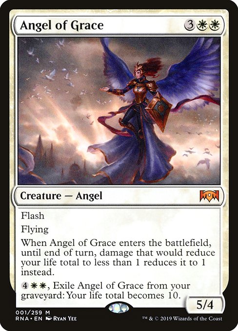 Magic the Gathering Card - Angel of Grace - MTG Circle