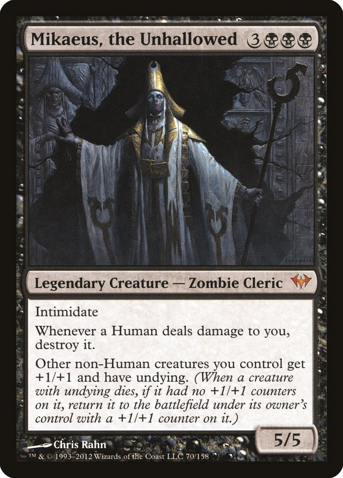 Magic the Gathering Card - Mikaeus, the Unhallowed - MTG Circle