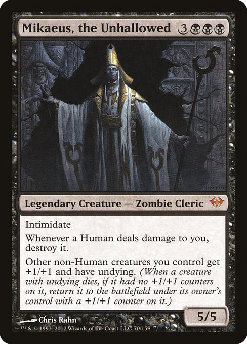 Magic the Gathering Card - Mikaeus, the Unhallowed - MTG Circle