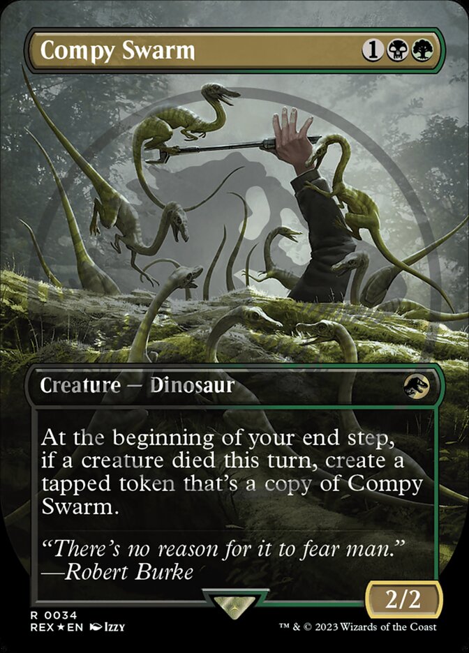 Magic the Gathering Card - Compy Swarm - MTG Circle