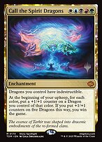 Magic the Gathering Card - Call the Spirit Dragons - MTG Circle