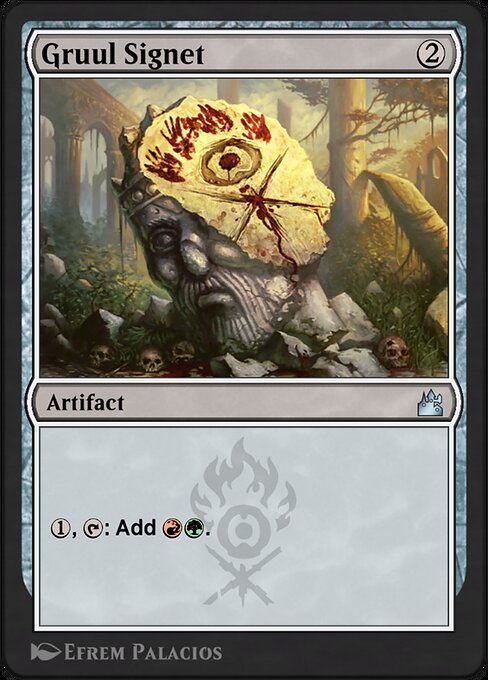 Magic the Gathering Card - Gruul Signet - MTG Circle