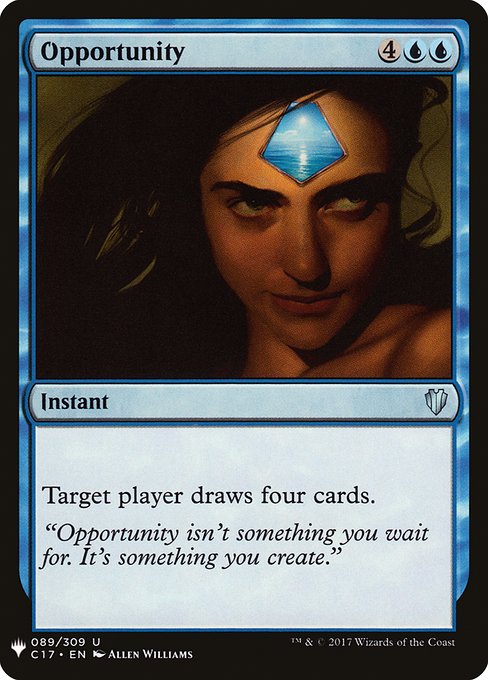 Magic the Gathering Card - Opportunity - MTG Circle