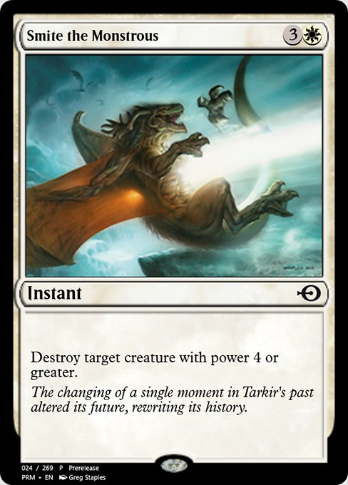 Magic the Gathering Card - Smite the Monstrous - MTG Circle