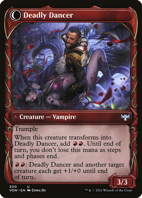 Magic the Gathering Card - Deadly Dancer - MTG Circle