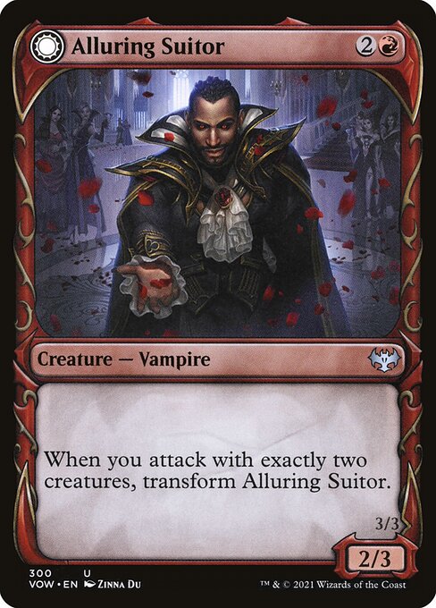 Magic the Gathering Card - Alluring Suitor - MTG Circle