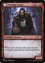 Magic the Gathering Card - Alluring Suitor // Deadly Dancer - MTG Circle