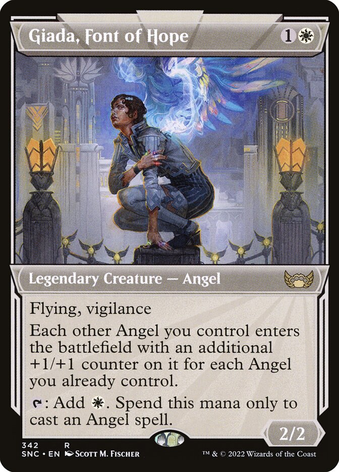 Magic the Gathering Card - Giada, Font of Hope - MTG Circle