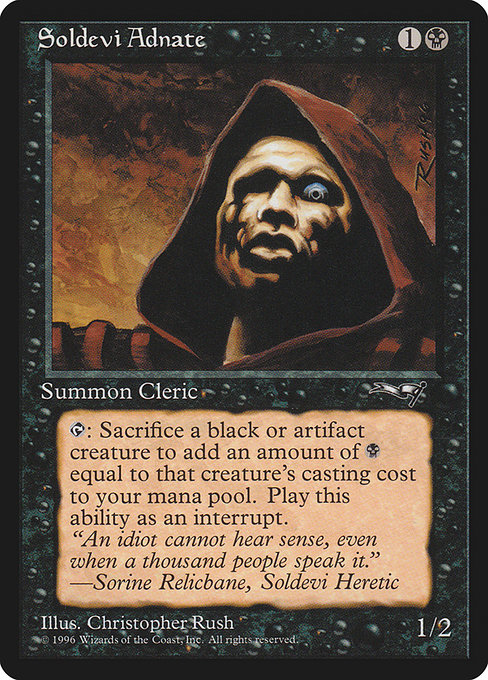 Magic the Gathering Card - Soldevi Adnate - MTG Circle