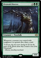 Magic the Gathering Card - Ulvenwald Observer - MTG Circle