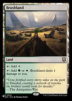 Magic the Gathering Card - Brushland - MTG Circle