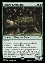 Magic the Gathering Card - Fecund Greenshell - MTG Circle