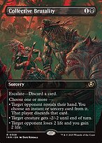 Magic the Gathering Card - Collective Brutality - MTG Circle