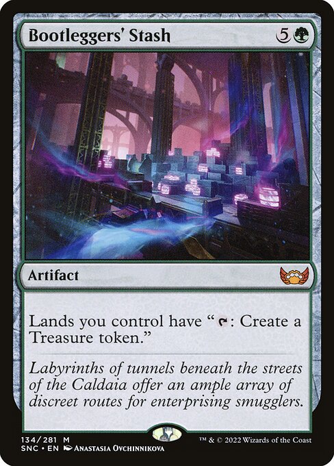 Magic the Gathering Card - Bootleggers' Stash - MTG Circle