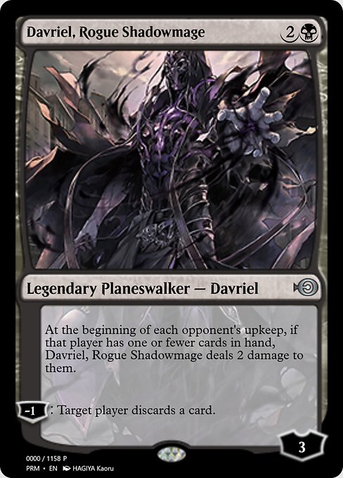 Magic the Gathering Card - Davriel, Rogue Shadowmage - MTG Circle