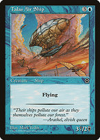 Magic the Gathering Card - Talas Air Ship - MTG Circle