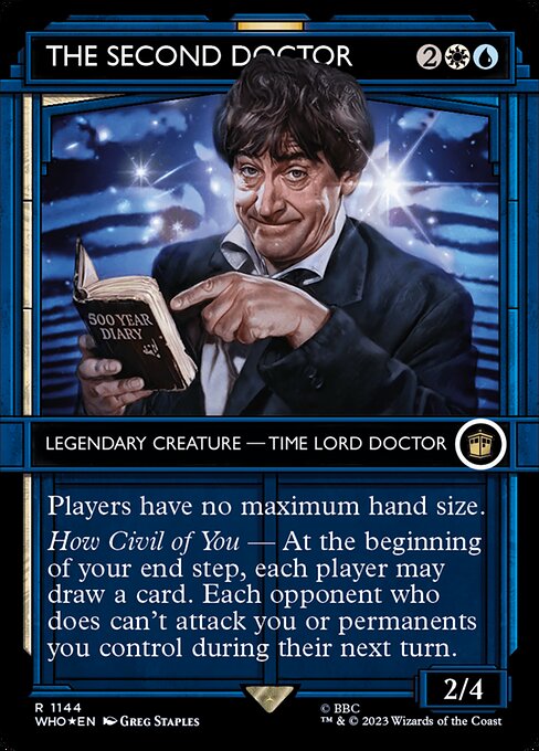 Magic the Gathering Card - The Second Doctor - MTG Circle