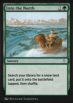 Magic the Gathering Card - Into the North - MTG Circle