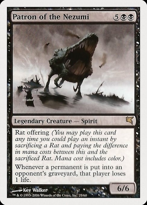 Magic the Gathering Card - Patron of the Nezumi - MTG Circle