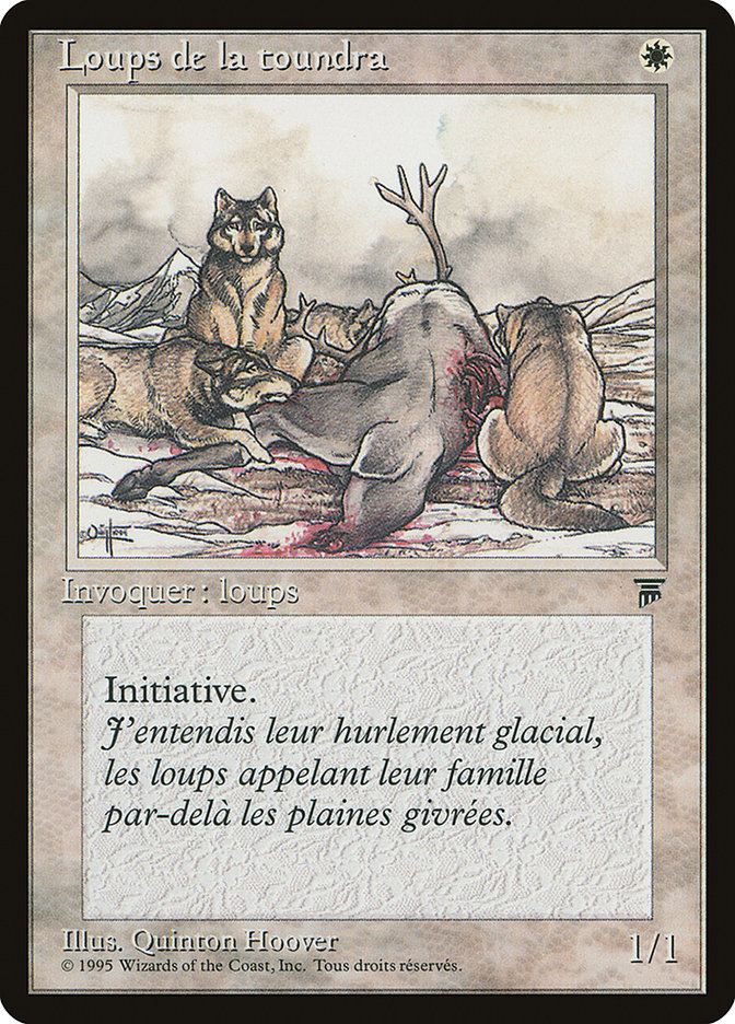 Magic the Gathering Card - Tundra Wolves - MTG Circle