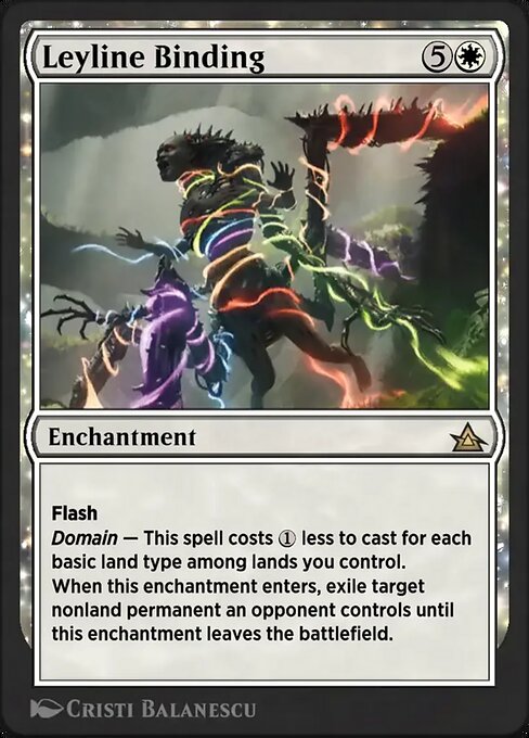 Magic the Gathering Card - Leyline Binding - MTG Circle