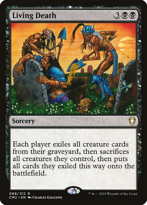 Magic the Gathering Card - Living Death - MTG Circle