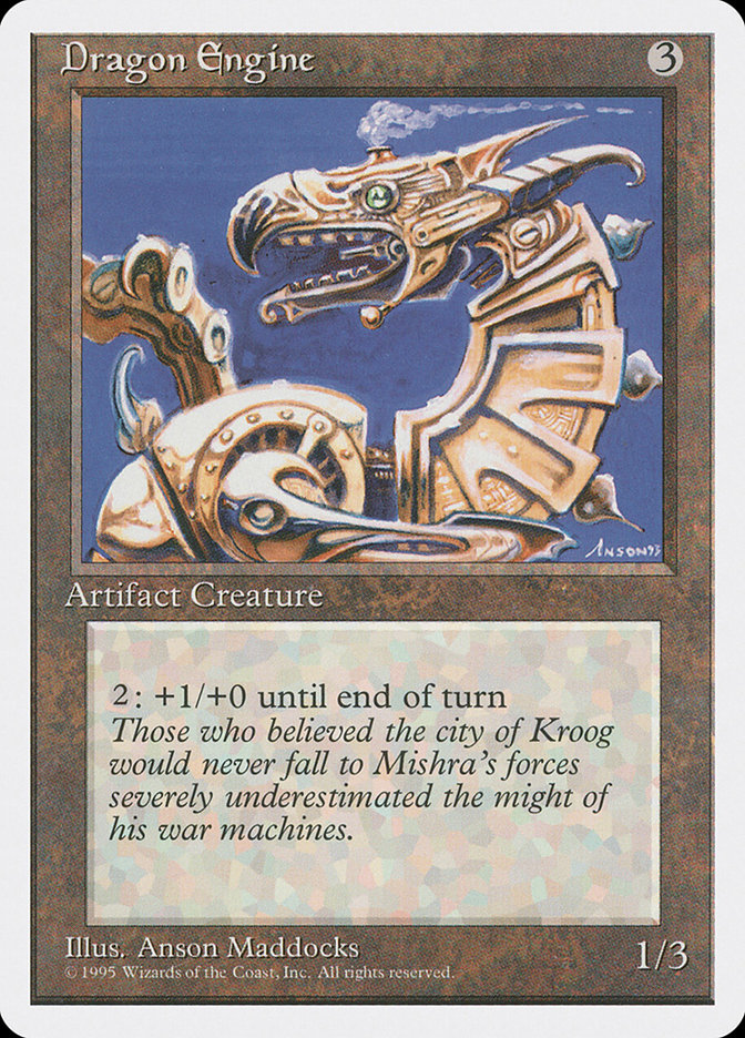 Magic the Gathering Card - Dragon Engine - MTG Circle