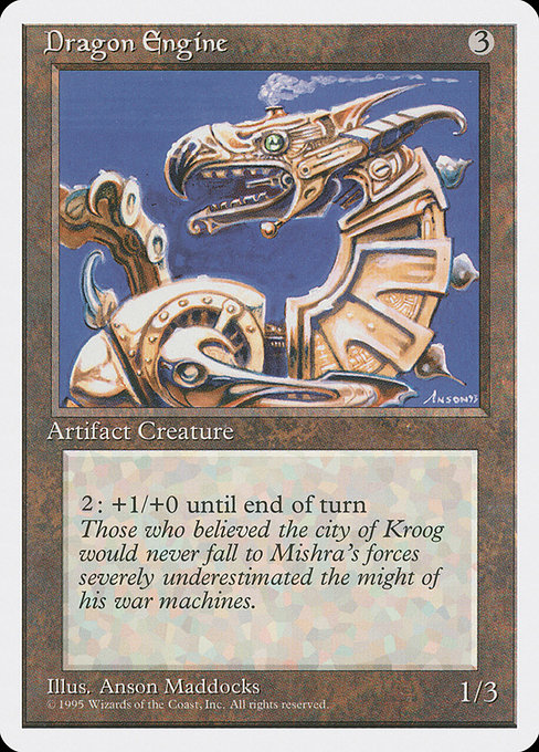 Magic the Gathering Card - Dragon Engine - MTG Circle