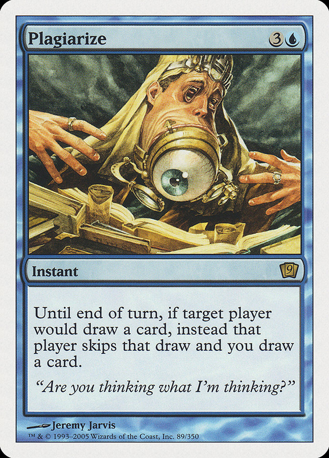 Magic the Gathering Card - Plagiarize - MTG Circle